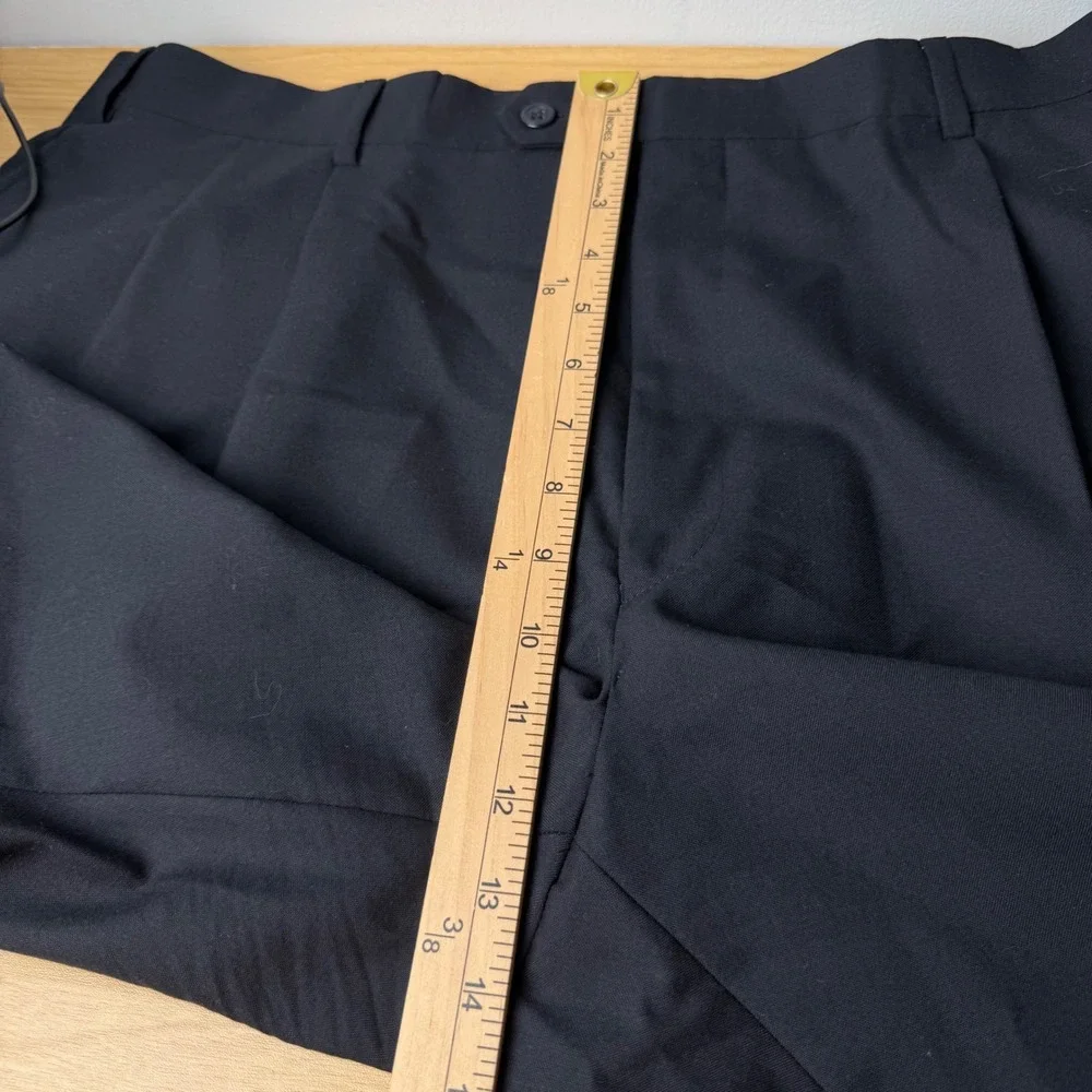 Jos. A. Bank Mens Double Pleated‎ Dress Pants Mens 38x28.5 Cuffed Hem Officewear
